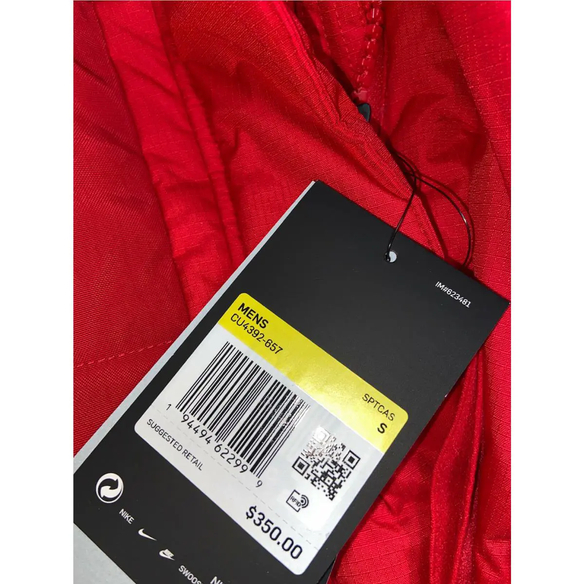 Nike clothing - CU4392-657 - CU4392-657 - Red 5