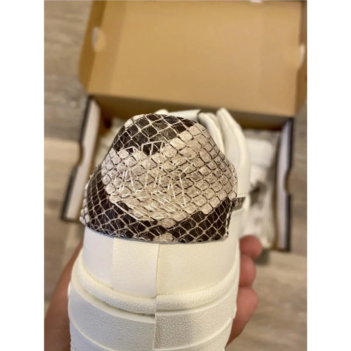 Nike shoes - Nike Air Force 1 Pixel SE - CV8481-101 - White-Desert Sand-College Grey (UPC: 0194502203967) 8