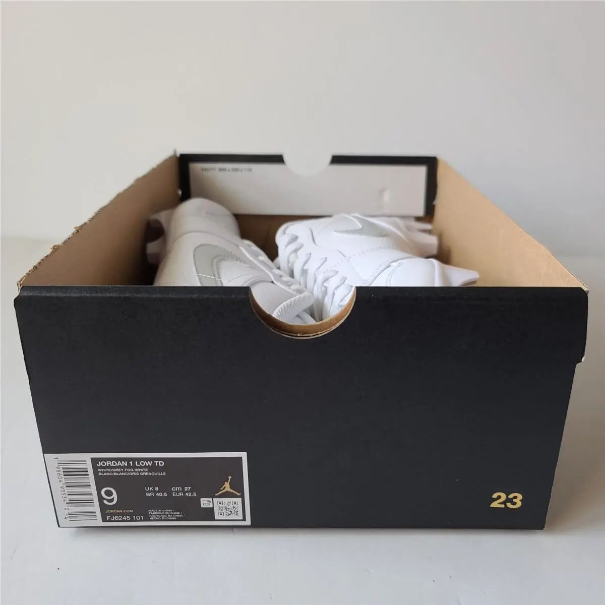 Nike shoes - Air Jordan 1 Low TD - FJ6245-101 - White 0