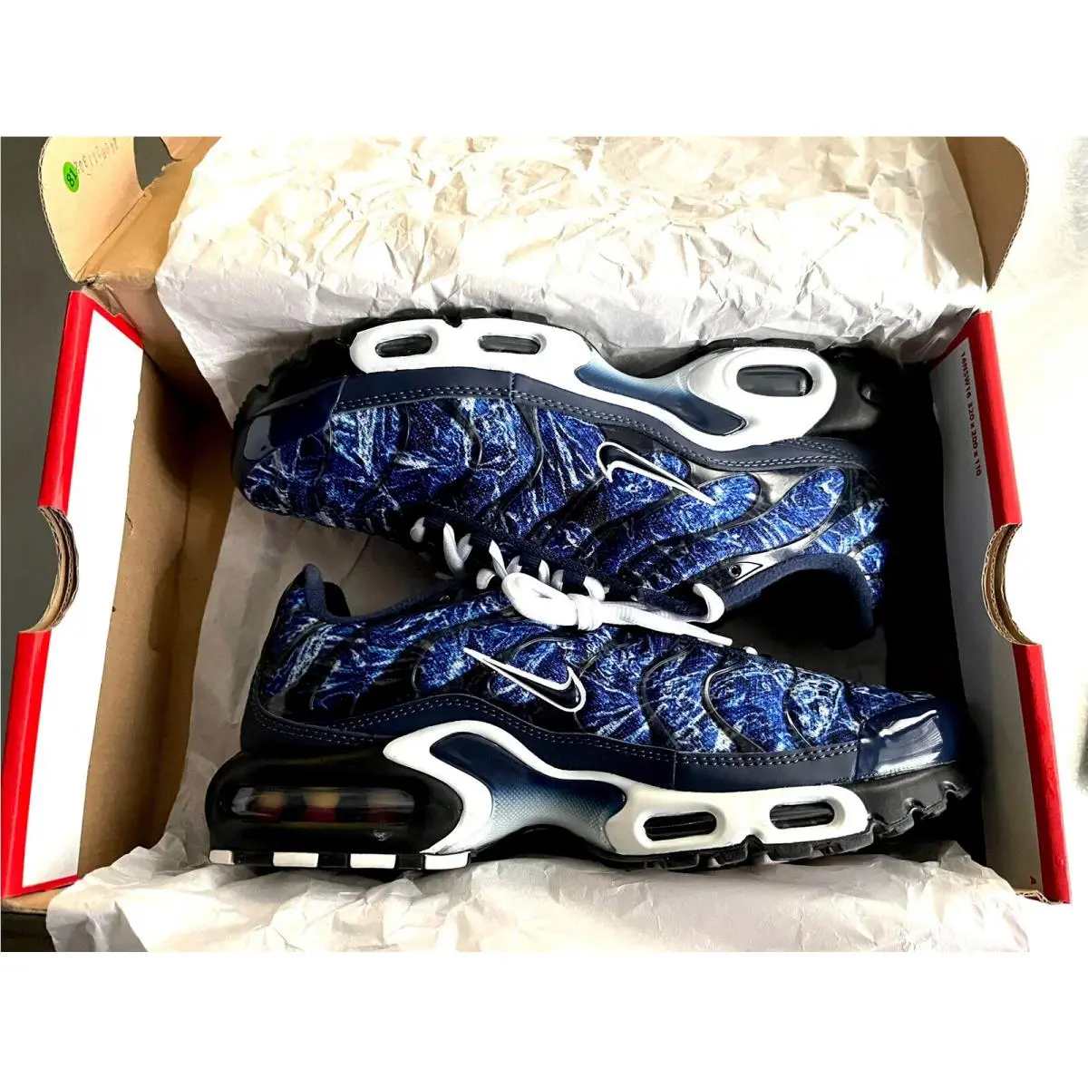 Nike shoes - Nike Air Max Plus AMP - DO6834 400 - Midnight Navy Blue / White 2