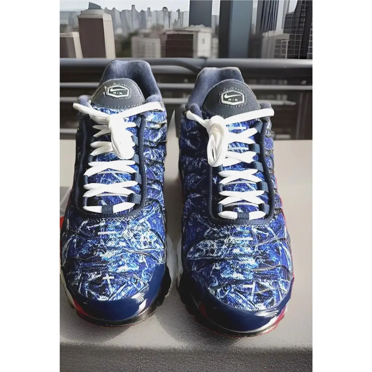 Nike shoes - Nike Air Max Plus AMP - DO6834 400 - Midnight Navy Blue / White 3