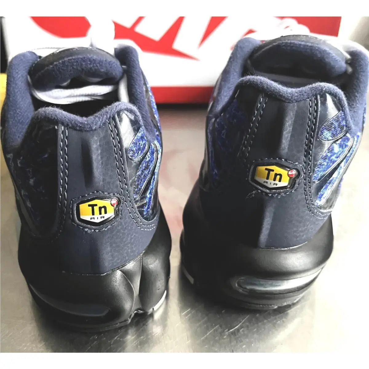 Nike shoes - Nike Air Max Plus AMP - DO6834 400 - Midnight Navy Blue / White 4