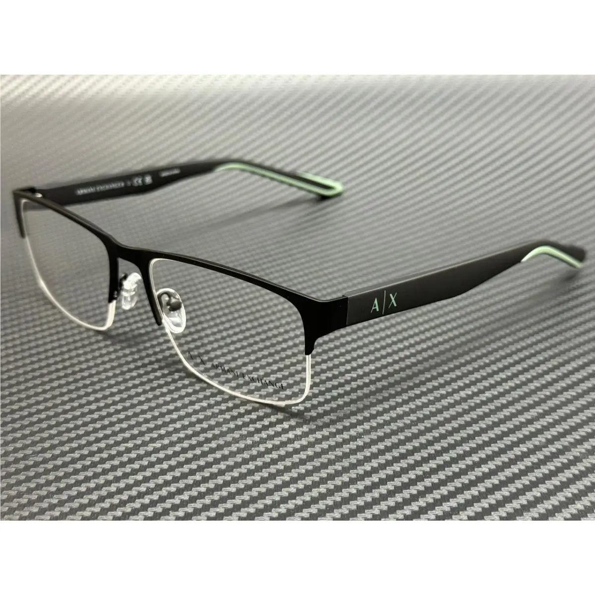 Armani Exchange AX1068 6000 Matte Black Men`s 56 mm Eyeglasses
