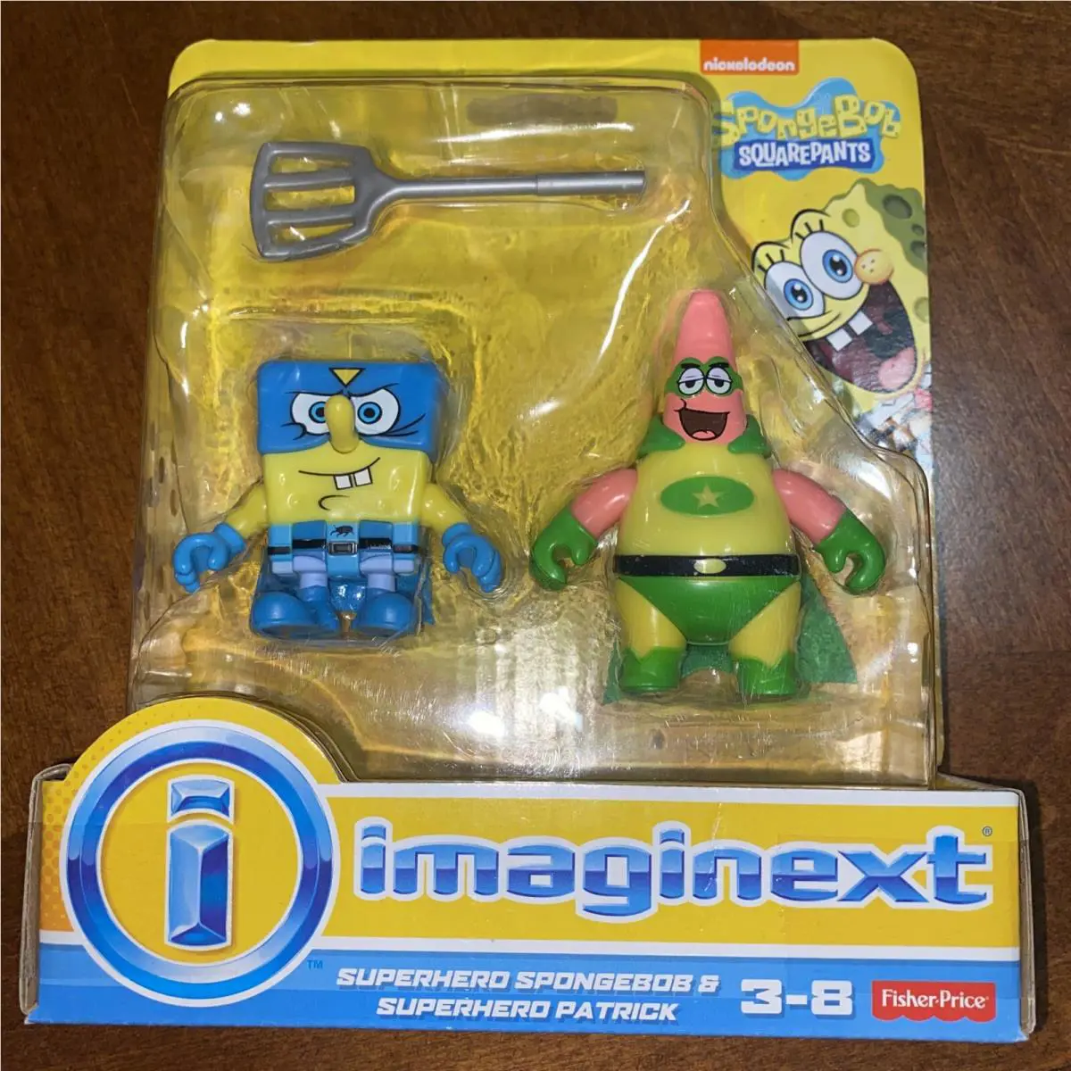 Fisher Price Spongebob Squarepants Imaginext Superhero Spongebob Patrick