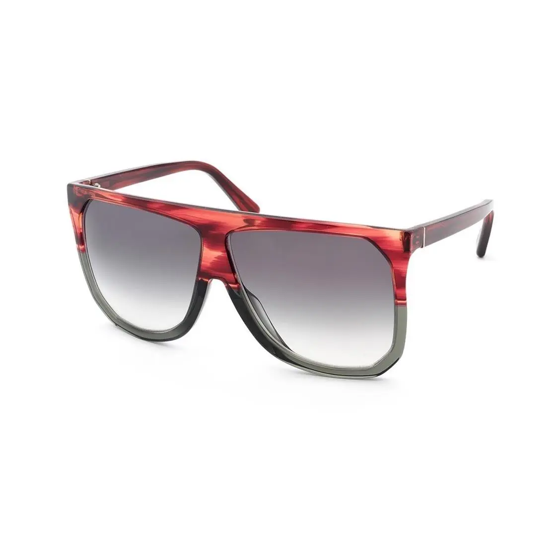 Loewe LW40001F 68B Red/grey/grey Gradient Sunglasses 63-9-145