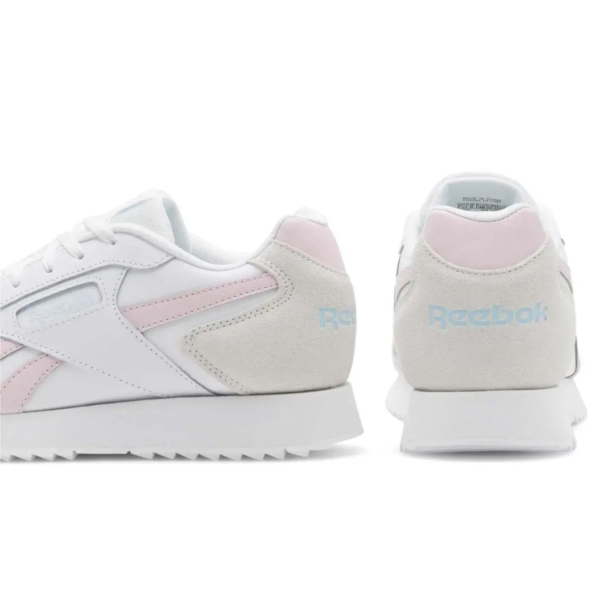 Reebok shoes - Ftwwht/Purgry/Porpnk 11