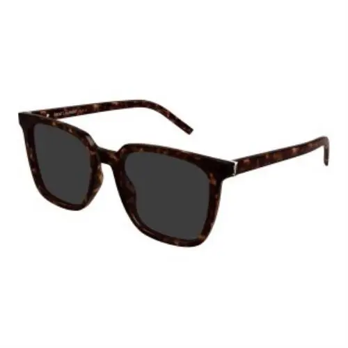 Saint Laurent SLM146 002 Dark Havana/grey 54-19-145 Sunglasses