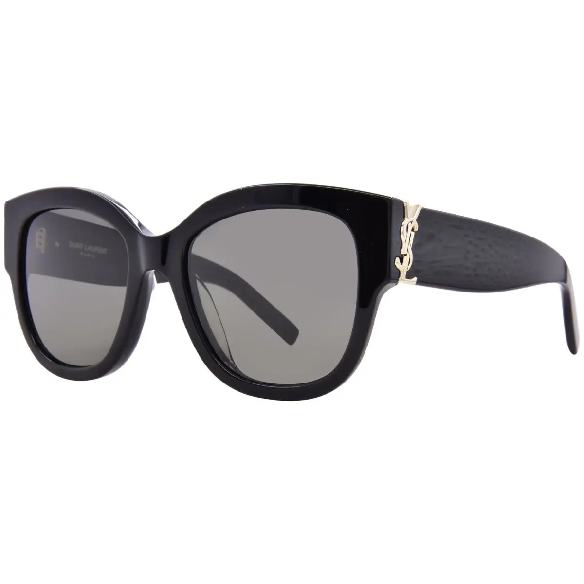 Saint Laurent SL M95/F 001 Sunglasses Women`s Black/grey Lenses Cat Eye 56mm