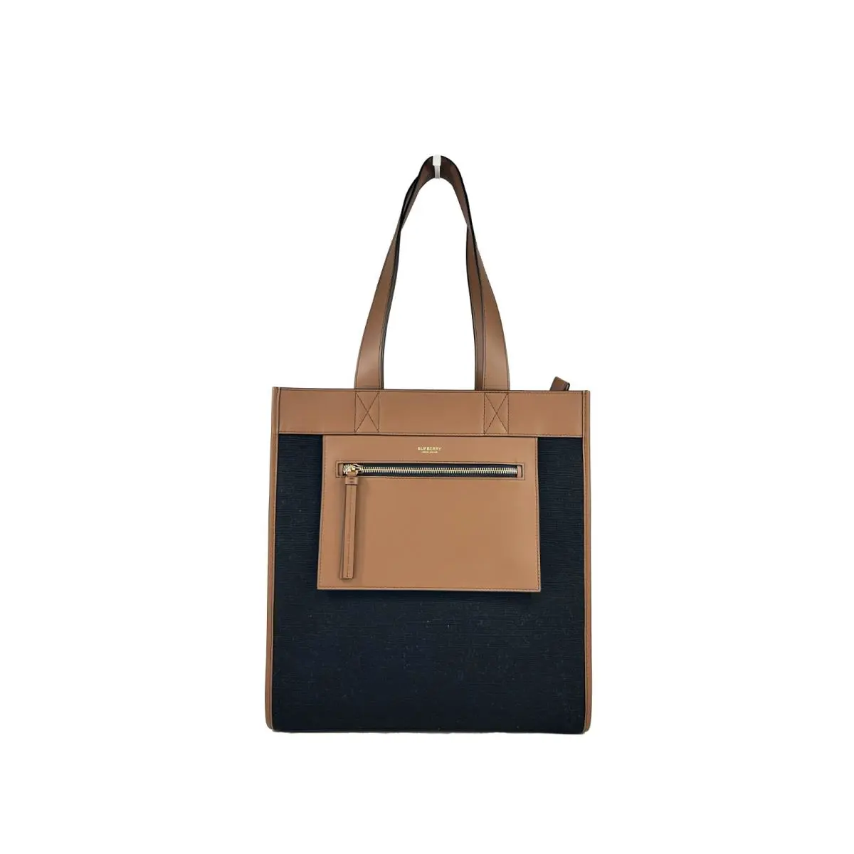 Burberry Small Pocket Tote Manzon Bag Purse