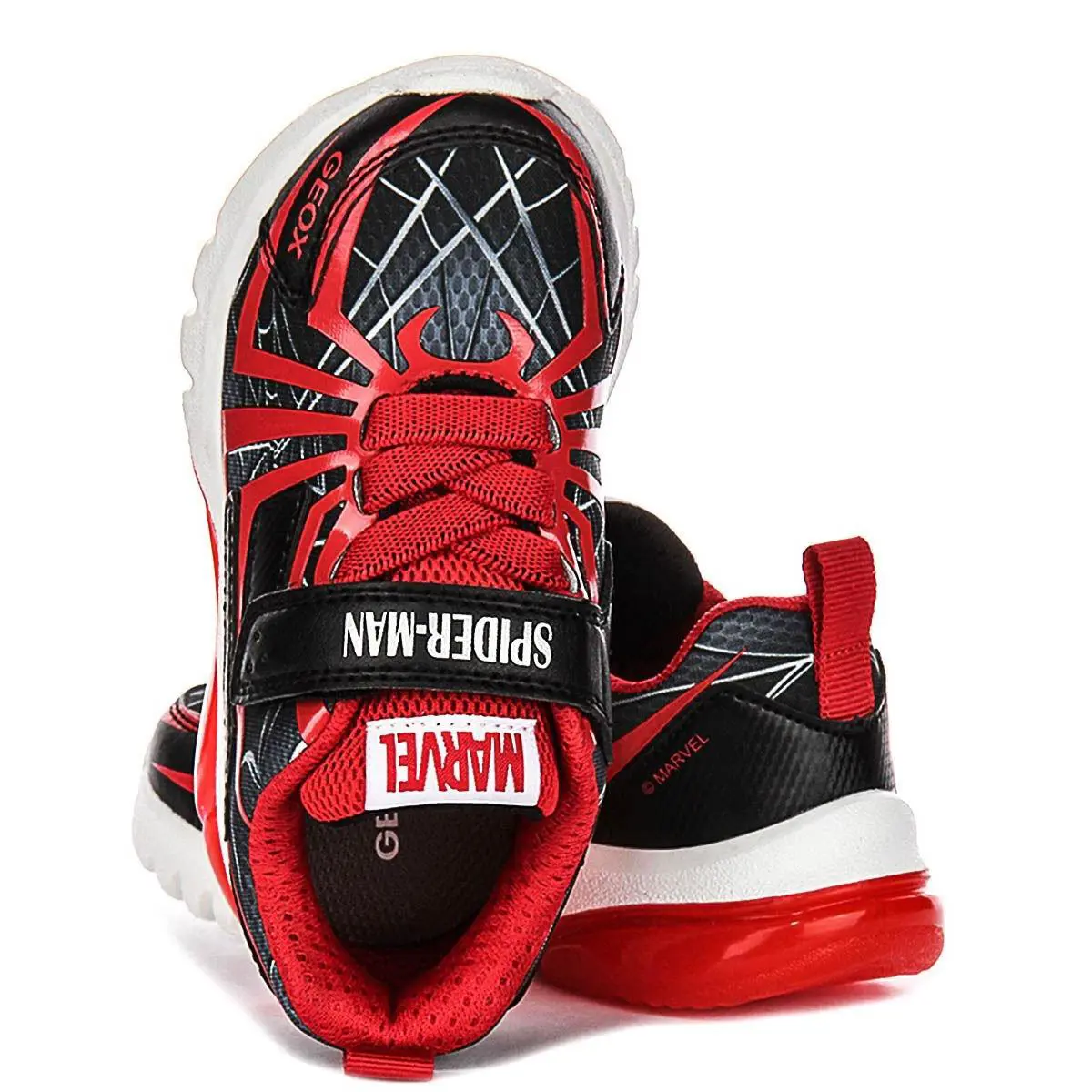 Geox shoes - BLACK RED 2