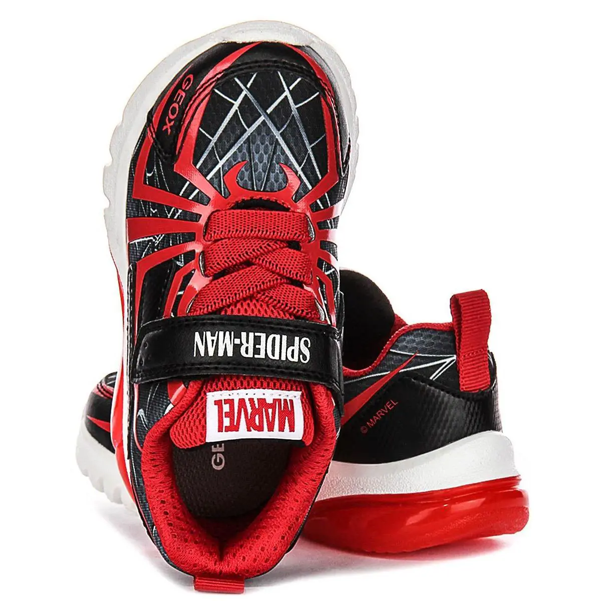 Geox shoes - BLACK RED 2