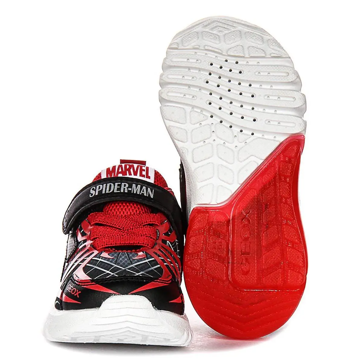 Geox shoes - BLACK RED 3