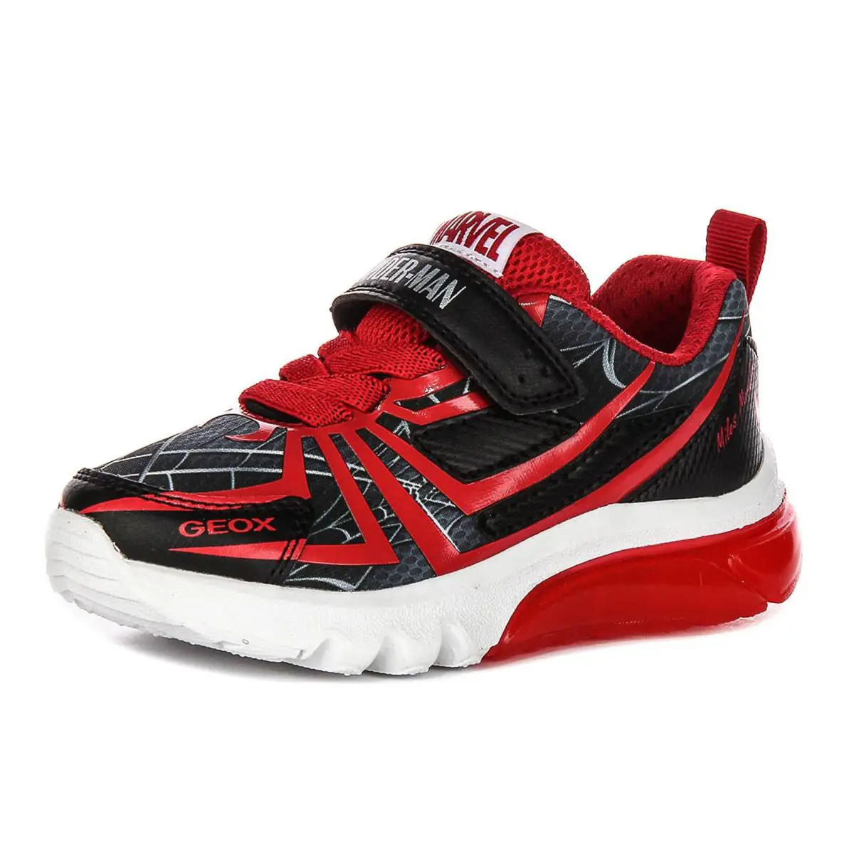 Geox shoes - BLACK RED 4