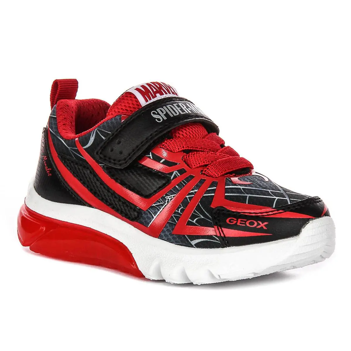 Geox shoes - BLACK RED 5