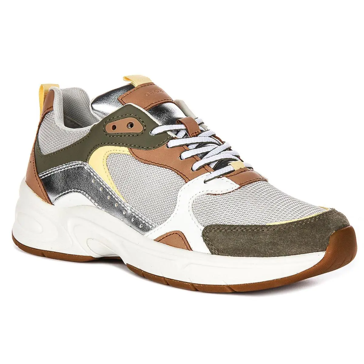 Geox D Zarvia A Classic Styled Running Womens Sneakers In Multi Colour US 6 - 10