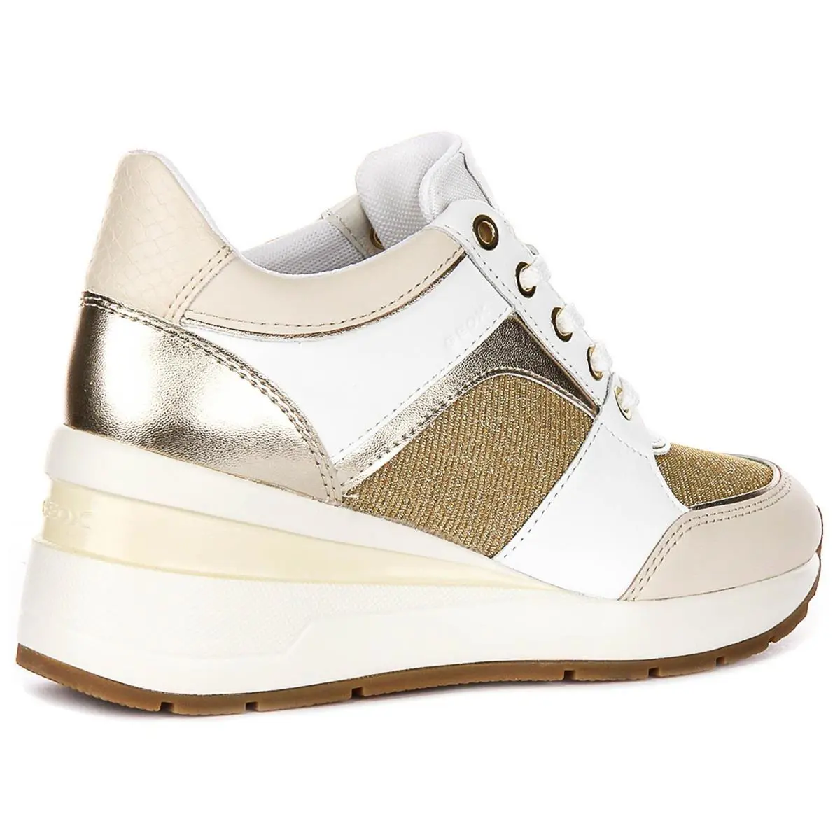 Geox shoes - WHITE GOLD 1