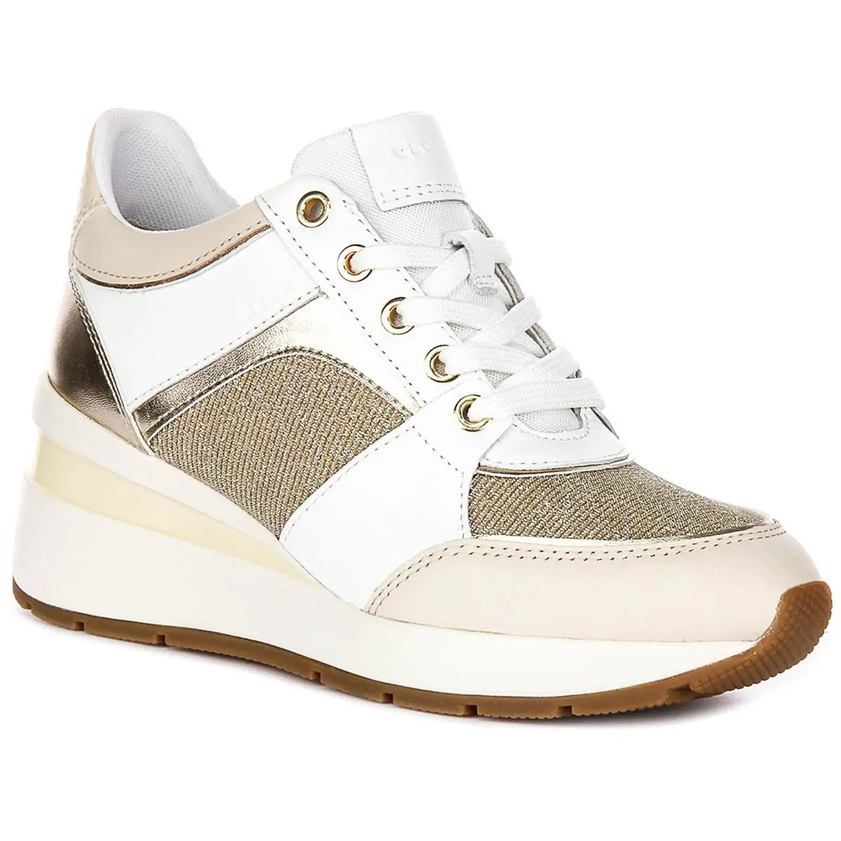 Geox shoes - WHITE GOLD 5