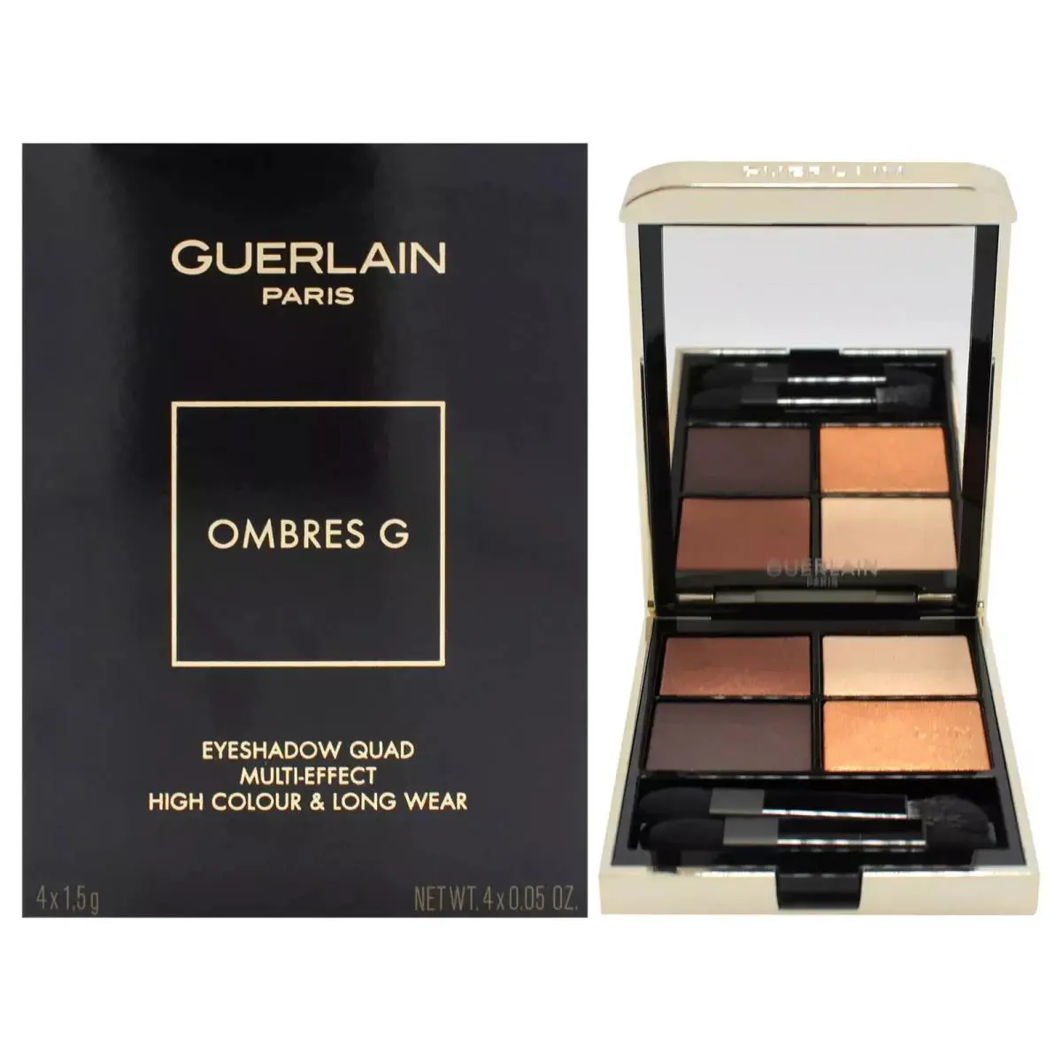 Guerlain Ombres G Eyeshadow Quad Multi-effect High Long Wear 940 Royal Jungle