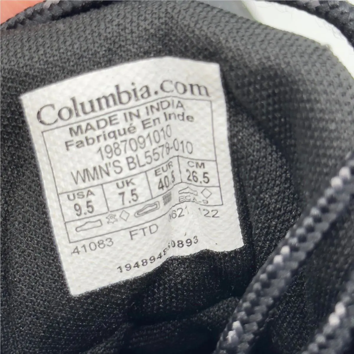 Columbia shoes - Black 4
