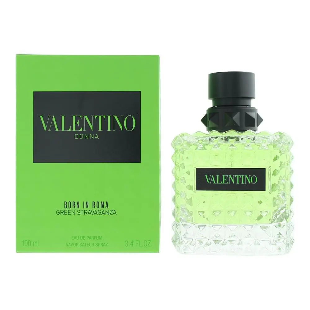 Valentino Donna Born In Roma Green Stravaganza Eau de Parfum For Women 3.4 oz
