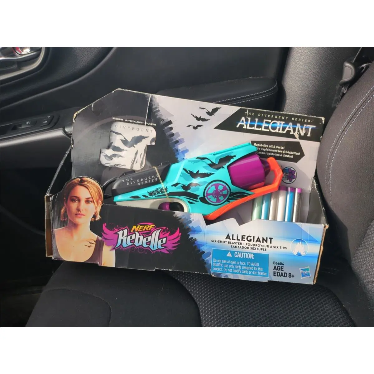 2015 The Divergent Series Allegiant Nerf Rebelle Gun See Pics