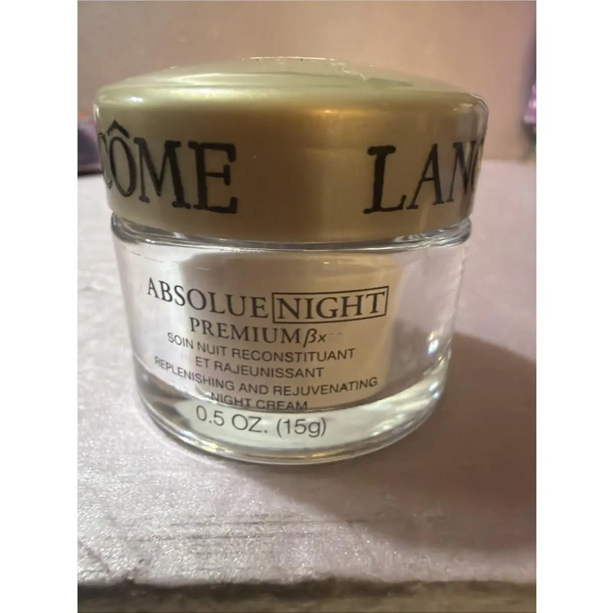 Lancome Absolue Nuit Premium BX Regenerating Night Cream 0.5 oz