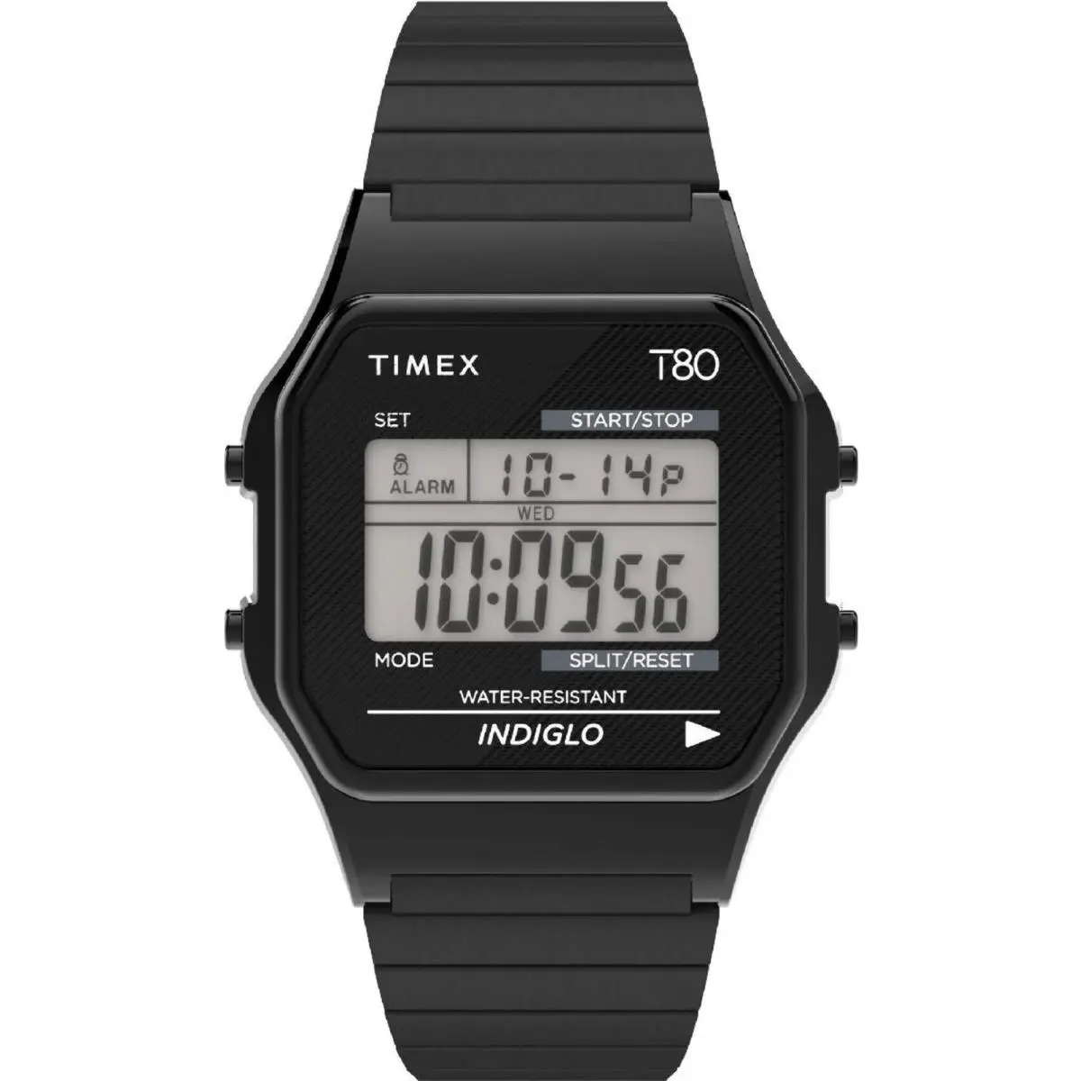 TW2R67000 Men`s T80 Special Projects Black Digital Watch by Timex