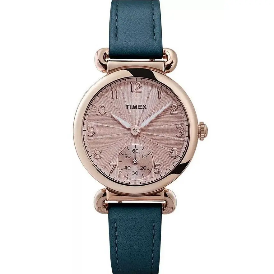 Model 23 Rose Gold-tone Leather Ladies Watch TW2T88200 by Timex