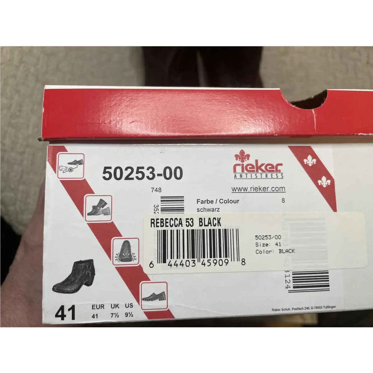 Rieker shoes - bussola Tamra - bussola Tamra - Black 14