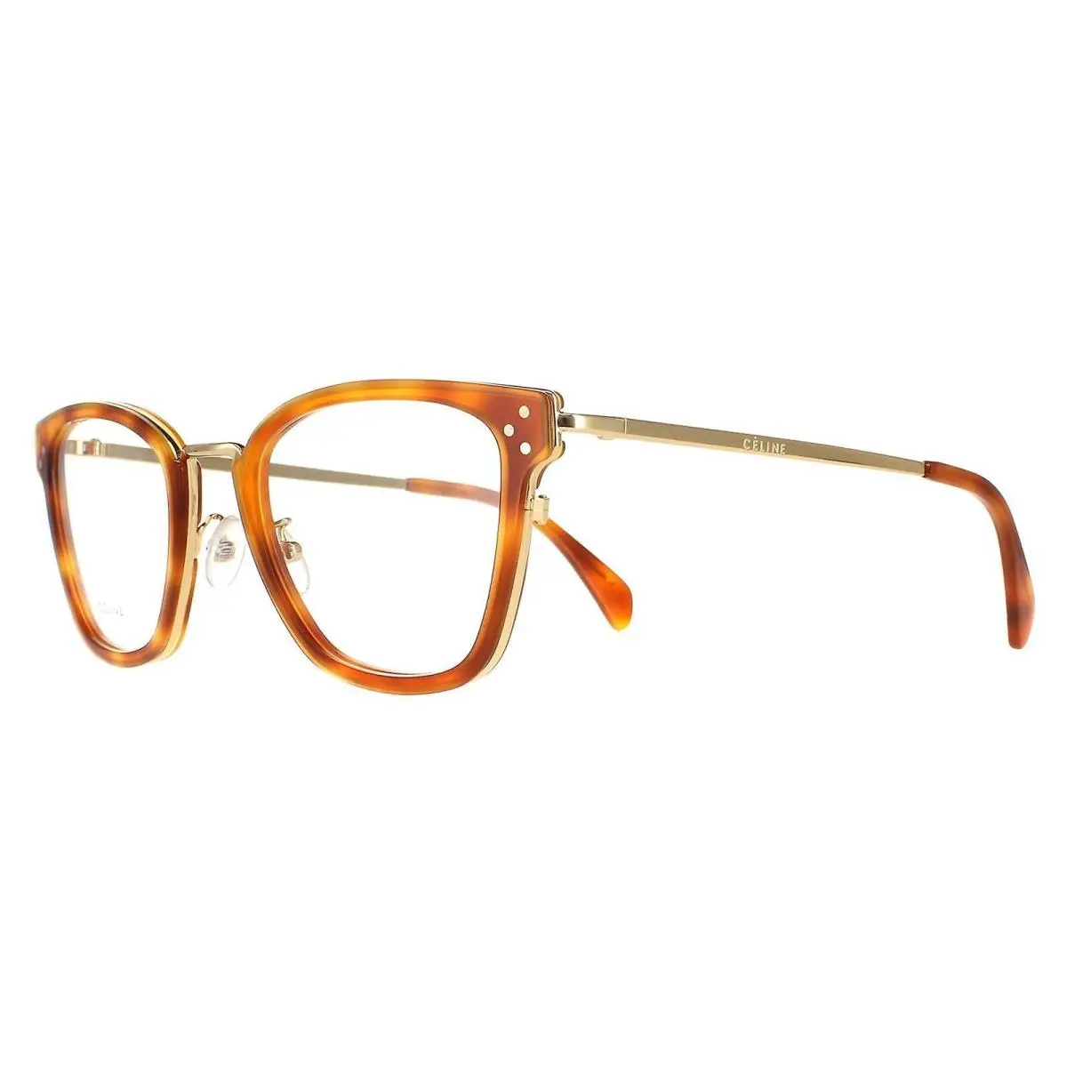 CL50002U 055 Havana/gold Unisex Eyeglasses 51MM 21 140 by Celine