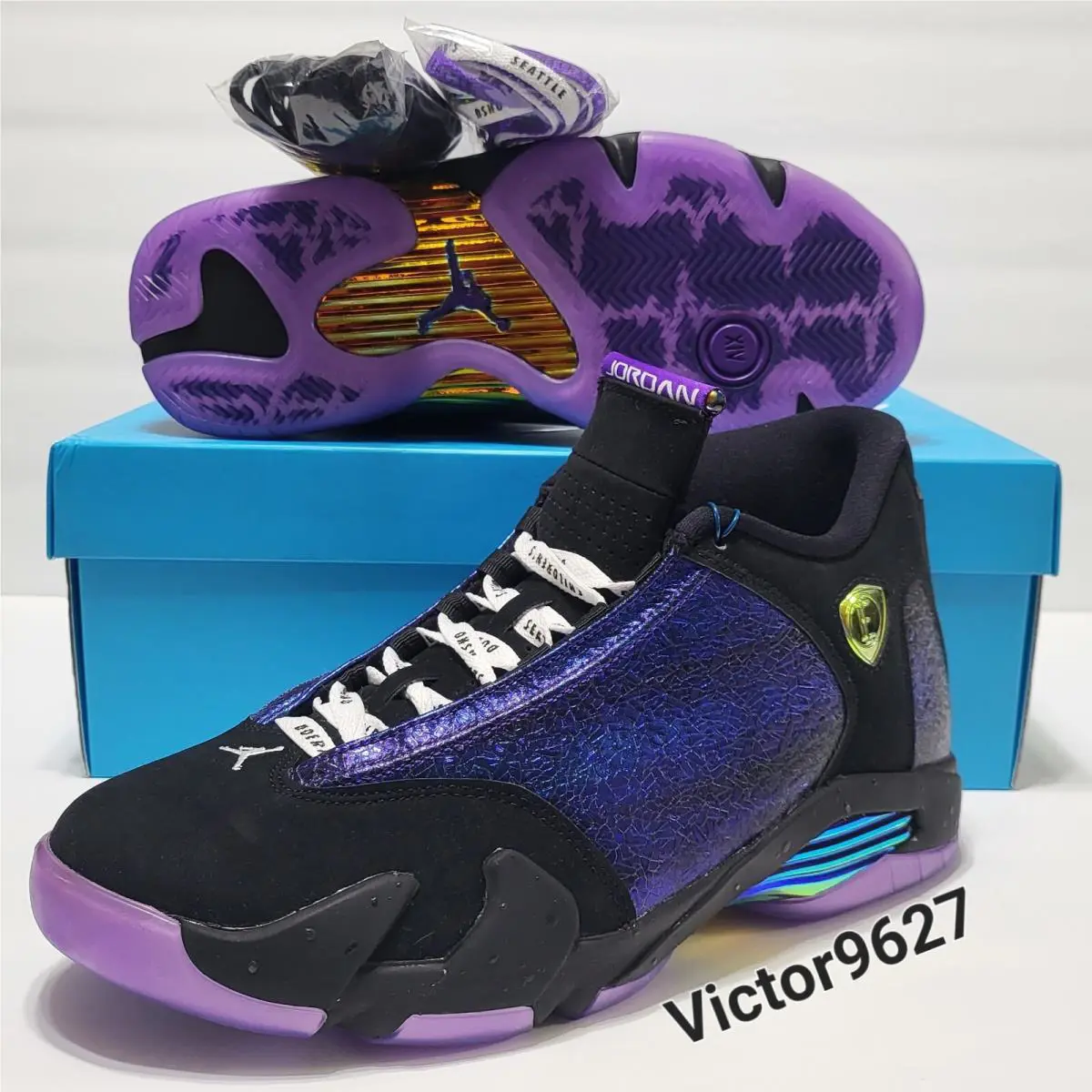 Nike shoes - Air Jordan 14 - Air - CV2469001 - Black 0