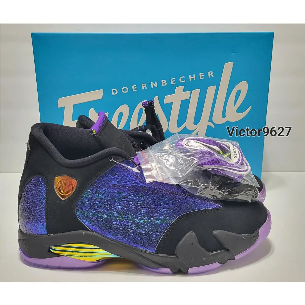 Nike shoes - Air Jordan 14 - Air - CV2469001 - Black 2