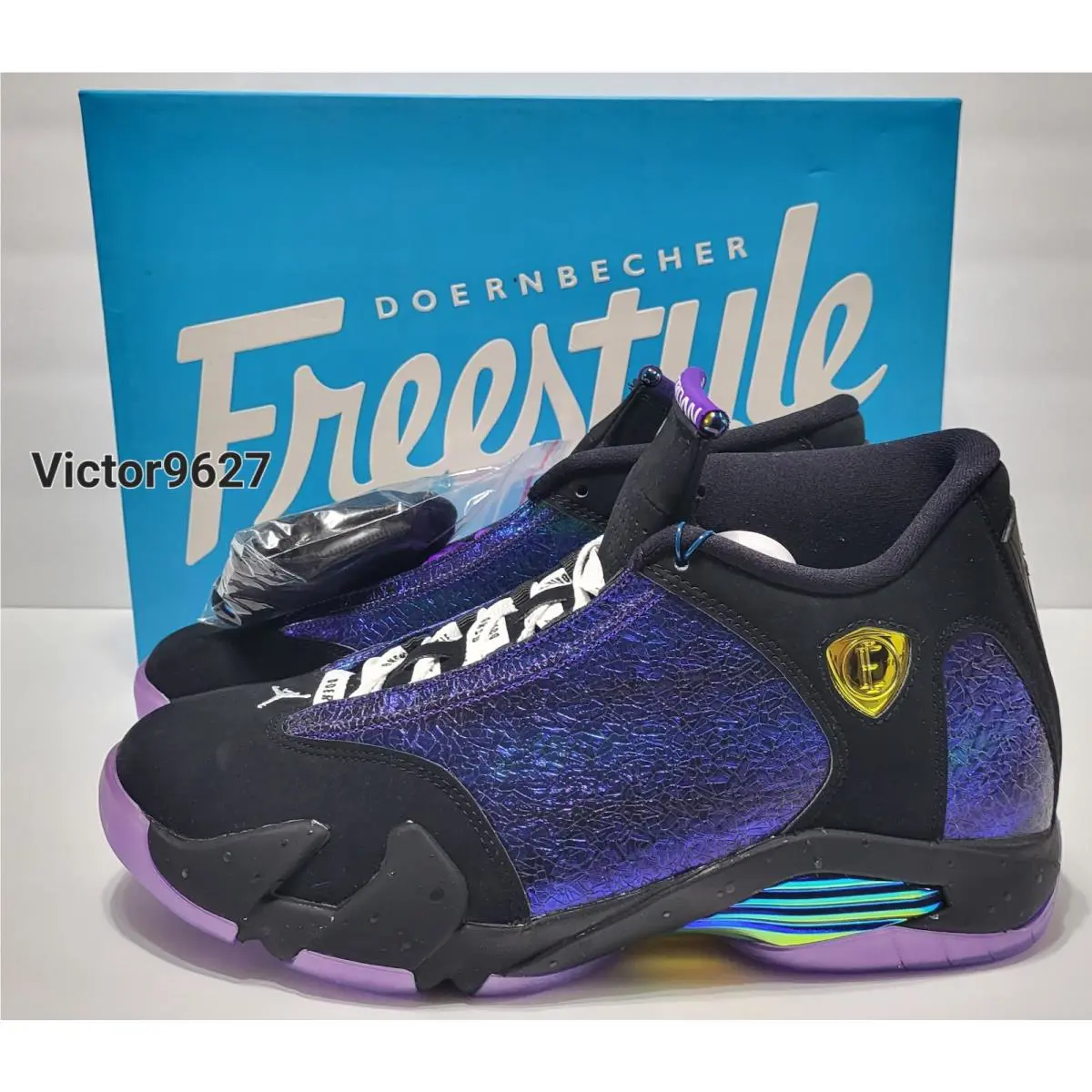 Nike shoes - Air Jordan 14 - Air - CV2469001 - Black 3