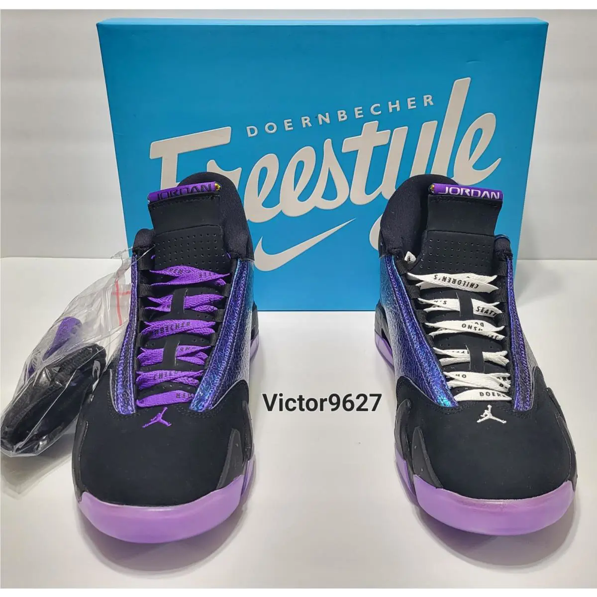Nike shoes - Air Jordan 14 - Air - CV2469001 - Black 6