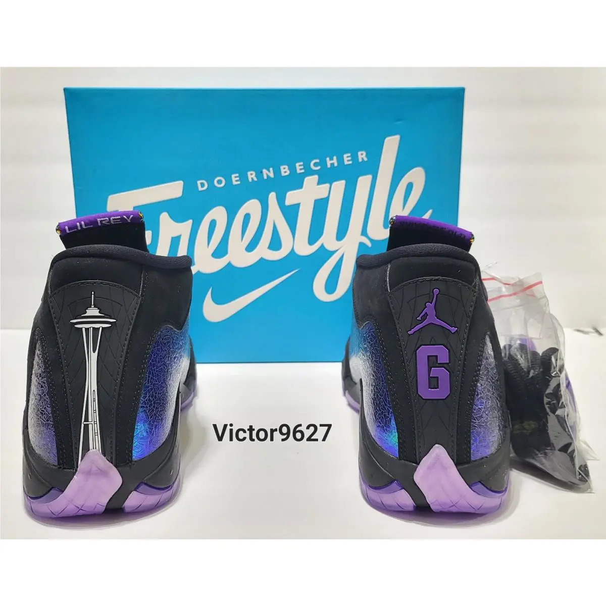 Nike shoes - Air Jordan 14 - Air - CV2469001 - Black 7