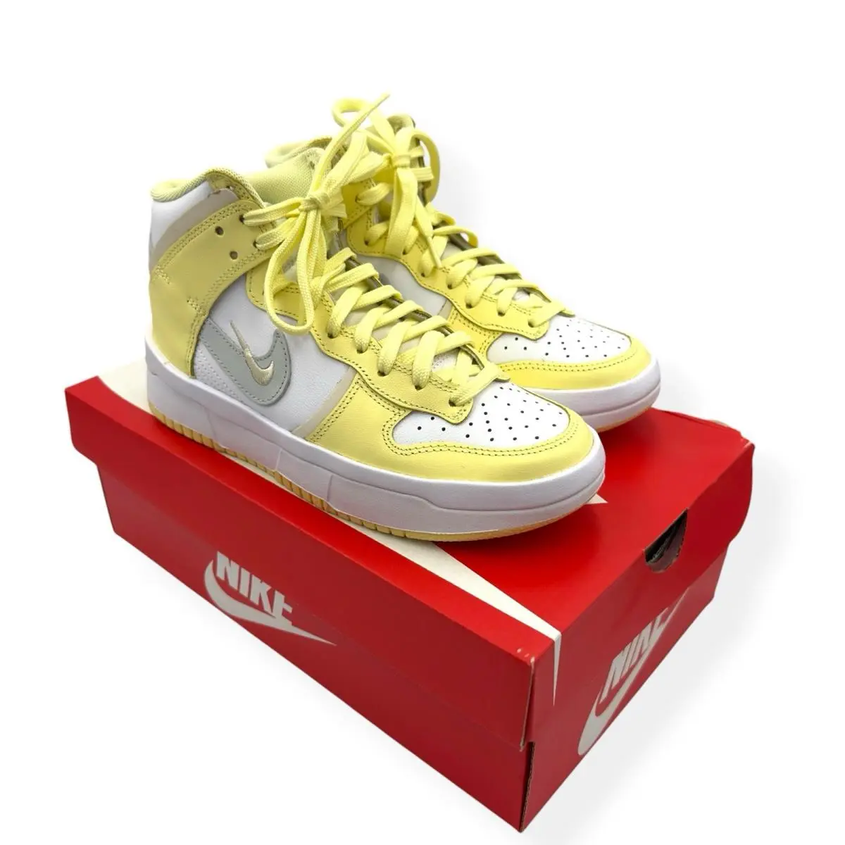 Nike shoes - Nike Dunk High - Dunk High - DH3718-105 - Yellow 0