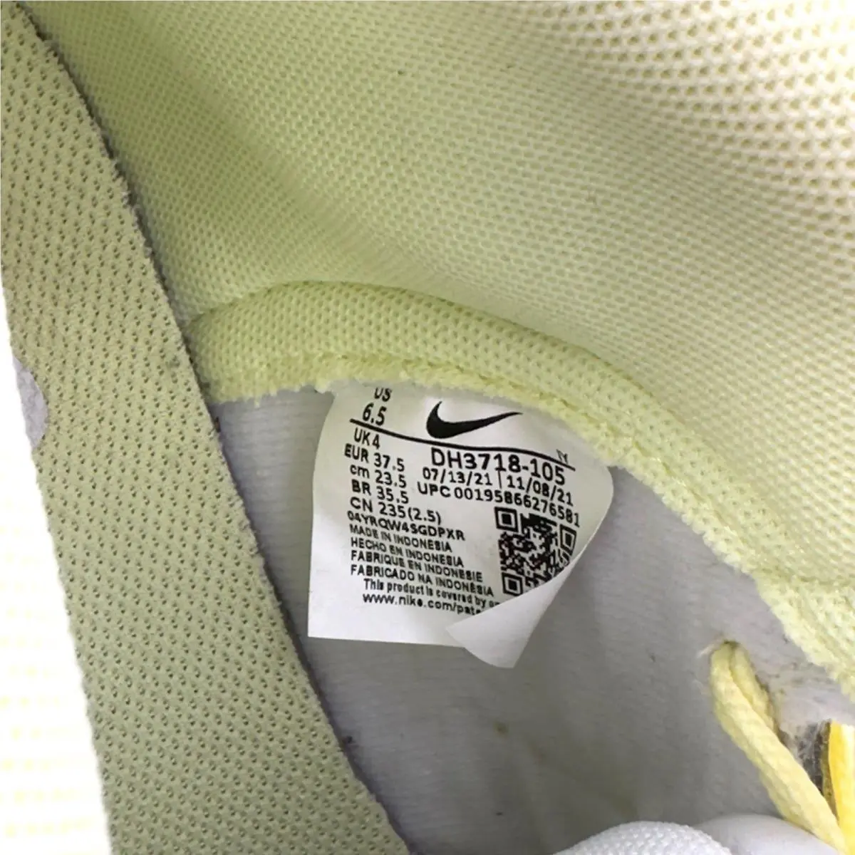Nike shoes - Nike Dunk High - Dunk High - DH3718-105 - Yellow 13