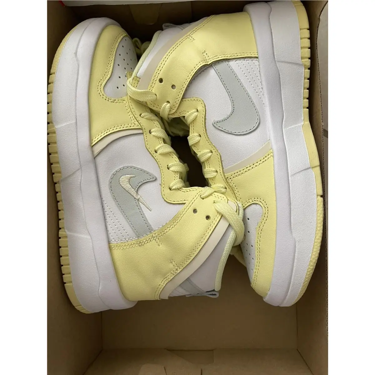 Nike shoes - Nike Dunk High Up - Dunk High - DH3718-105 - White (UPC: 0195866276574) 5