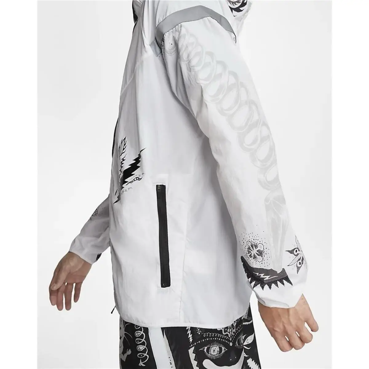 Nike clothing - Nike Windrunner Wild Run - Windrunner Wild Run - CJ5820-100 - White (UPC: 0193655286346) 1