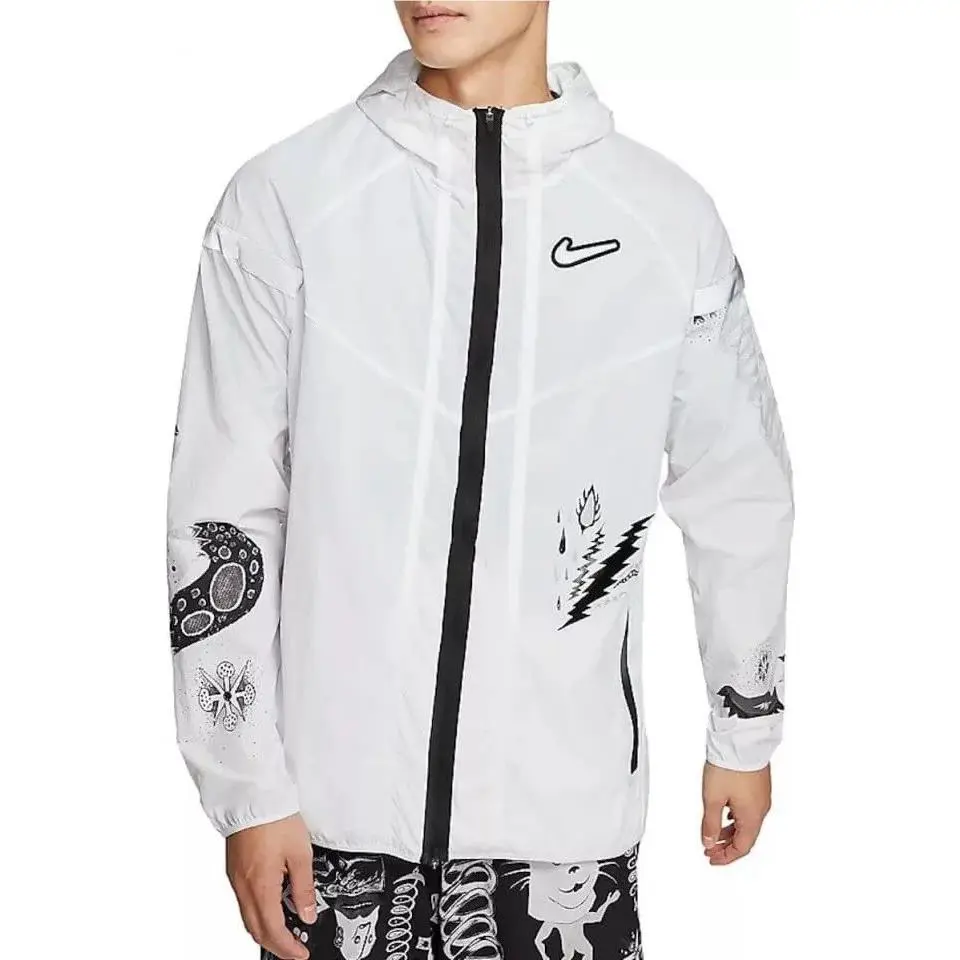 Nike clothing - Nike Windrunner Wild Run - Windrunner Wild Run - CJ5820-100 - White (UPC: 0193655286346) 0