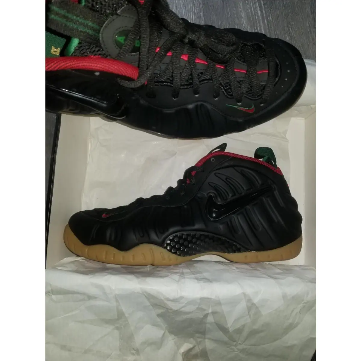 Nike shoes - Nike Air Foamposite - Air Foamposite - 624041-004 - Black (UPC: 0888409451957) 0