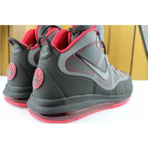 Nike shoes - Cool Grey / Cool Grey-Black-Hyper Red 2