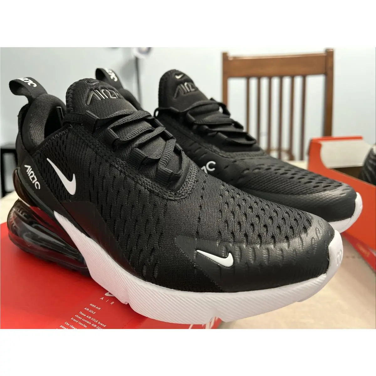 Nike shoes - Nike Air Max 270 - Air Max - 943345 001 - Black 4