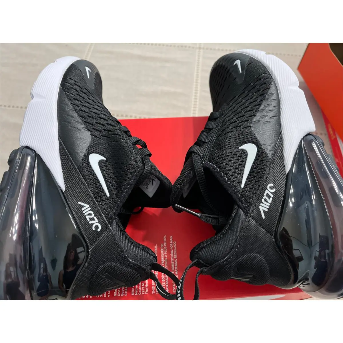 Nike shoes - Nike Air Max 270 - Air Max - 943345 001 - Black 6