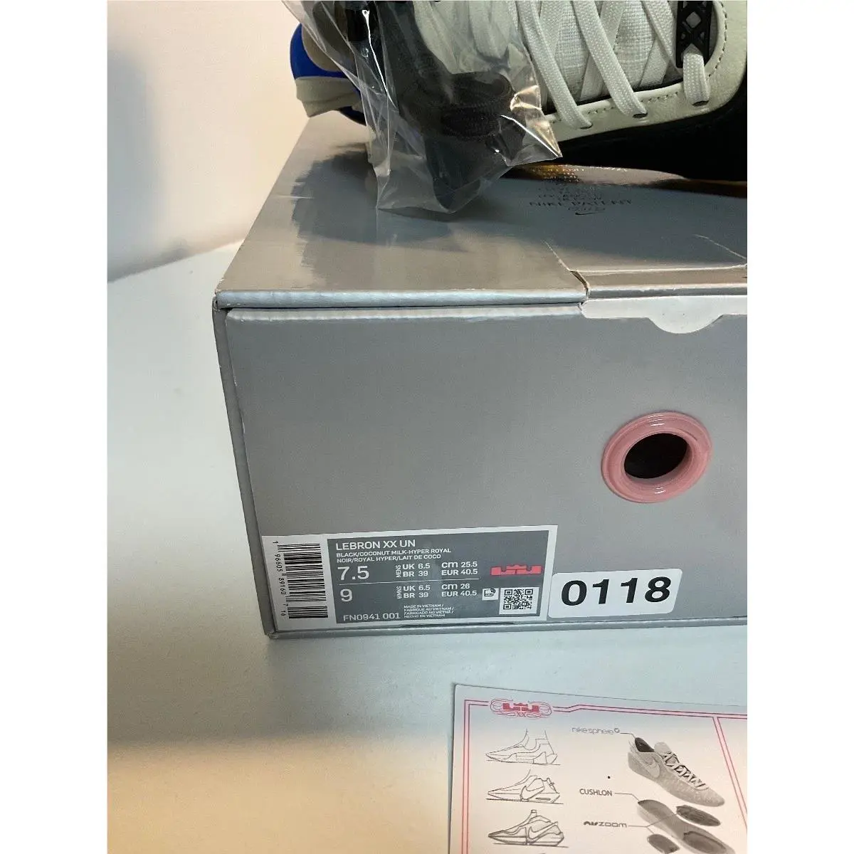 Nike shoes - Nike LeBron 20 - LeBron - FN0941-001 - Black (UPC: 196605891539) 4