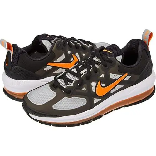 Nike shoes - Nike Air Max Genome - Air Max Genome - DB0249 002 - Black/Grey Fog/White/Total Orange 9