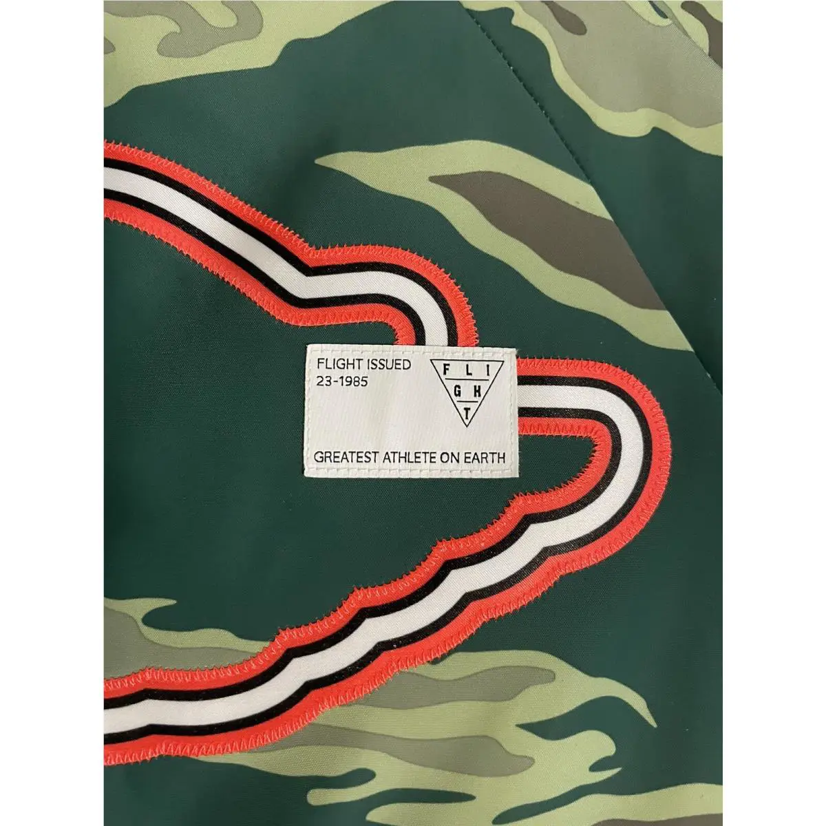 Nike clothing - Jordan “City of Flight” - AT9005-010 - Green/Orange/Black (UPC: 0191888711482) 4