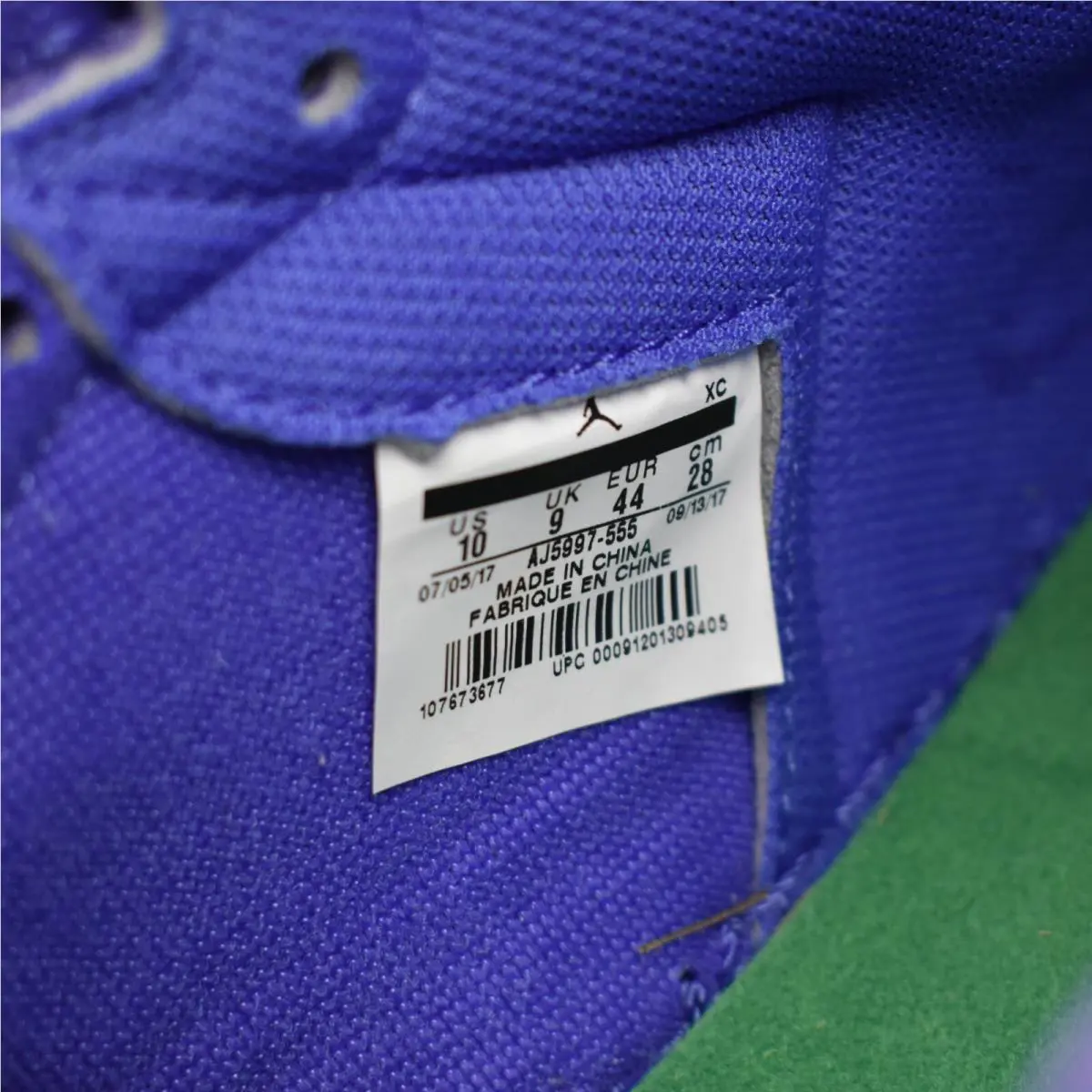Nike shoes - Nike Air Jordan 1 - Air - AJ5997-555 - Purple 14