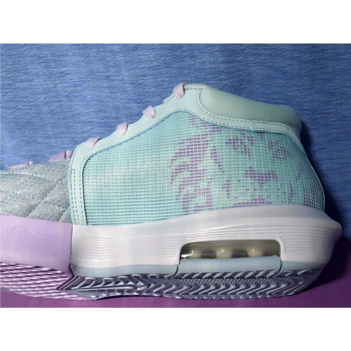 Nike shoes - Nike LeBron Witness - LeBron Witness - FB2239-401 - Glacier Blue/Light Amory Blue-Lilac Bloom-White 9