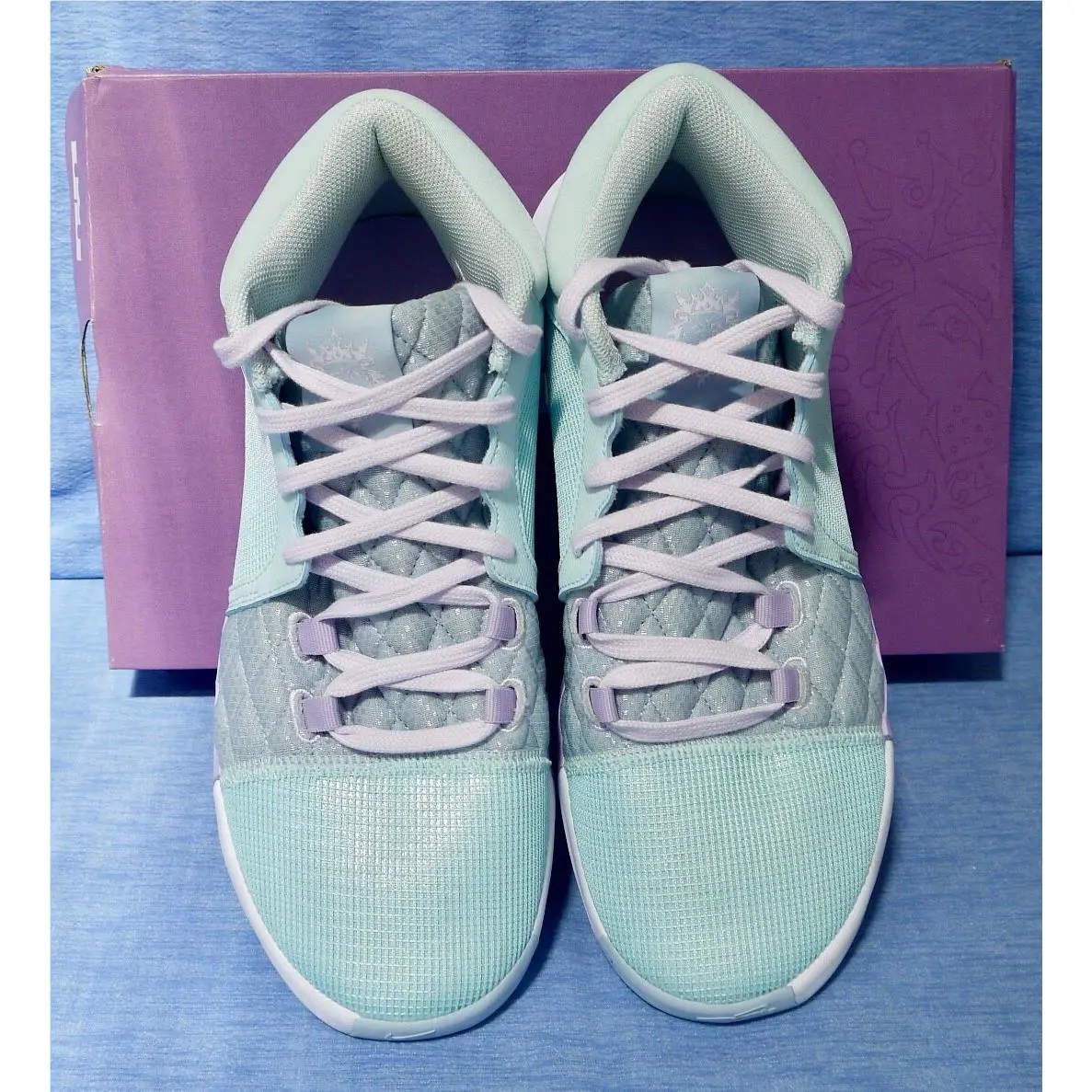 Nike shoes - Nike LeBron Witness - LeBron Witness - FB2239-401 - Glacier Blue/Light Amory Blue-Lilac Bloom-White 4